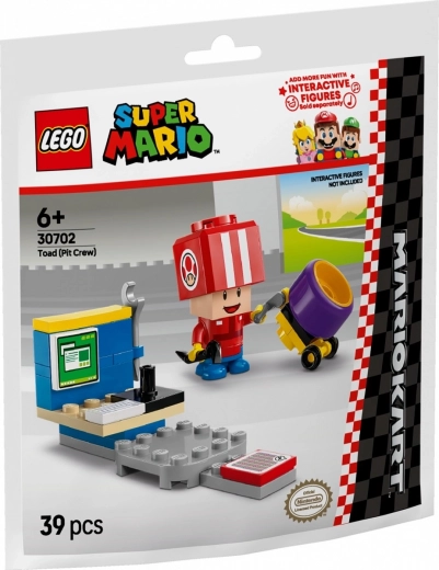 Bauset Super Mario - Toad aus der Boxencrew