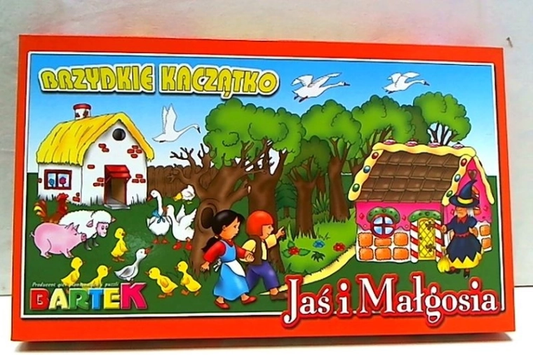 Set Kinderspiele 2-in-1 Hänsel und Gretel / Das hässliche Entlein