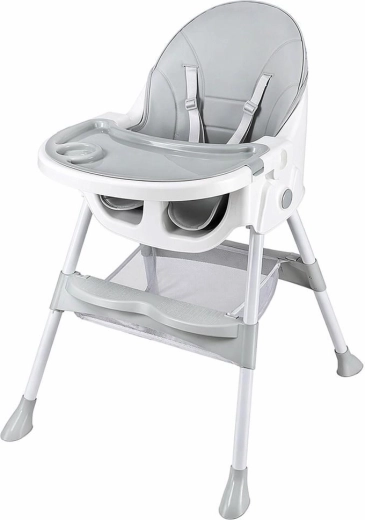 Kinderhochstuhl BABY MIX Nora, Dusty Grey