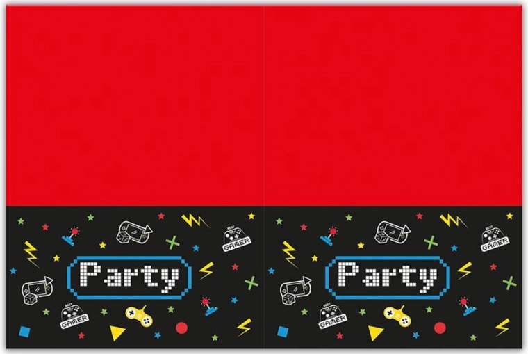 Kinder-Tischdecke aus Kunststoff Gamer 120 × 180 cm