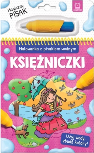 Wasser-Malbuch Prinzessinnen mit Wasserstift
