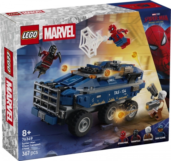 LEGO Marvel Spidey-Verfolgungsjagd mit Gefangenentransporter