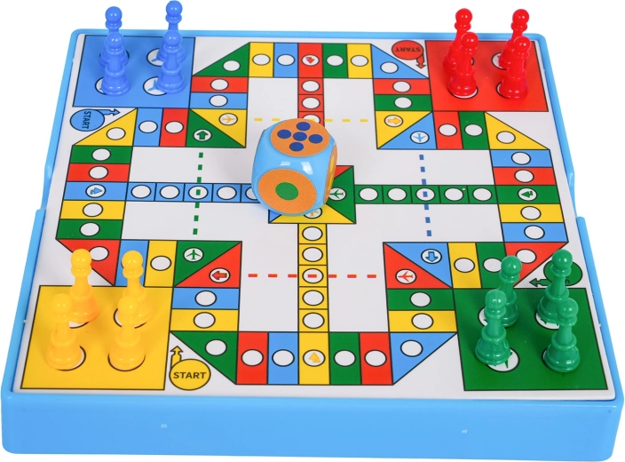 Bunte Figuren und übersichtliches Spielbrett