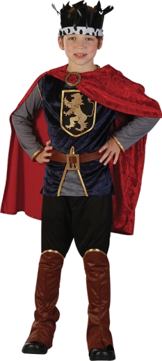 Kinder-Kostüm König 130–140 cm