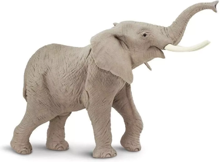 Figur eines Afrikanischen Elefanten Safari Ltd. – 1 Stück