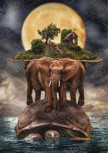 Puzzle MAGNOLIA Planet Erde 1000 Teile