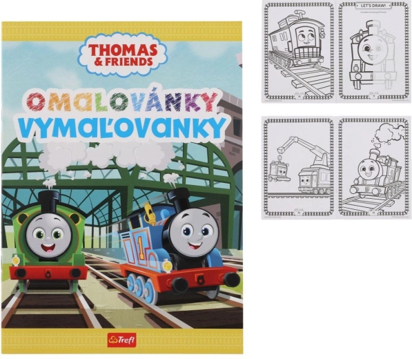 Malbuch Thomas, die kleine Lokomotive