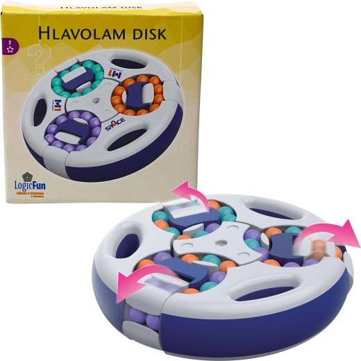 Knobel-Disk – rotierendes Logikspiel für Kinder