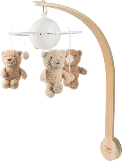 Flow Musik-Mobile fürs Babybett Lou