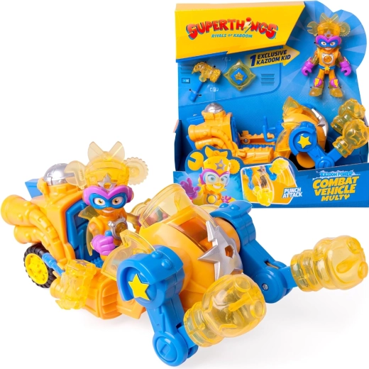SuperThings Kid Kazoom Combat Fahrzeug Multy mit Zubehör