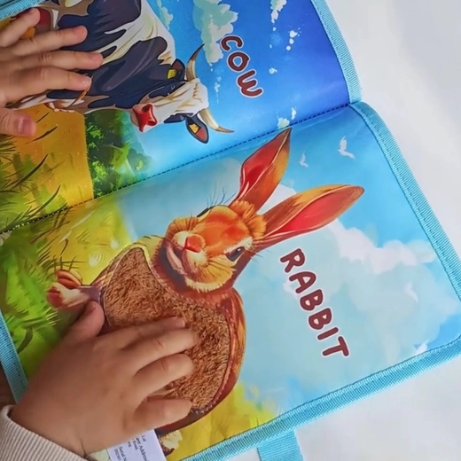 Weiches Buch für zu Hause und unterwegs