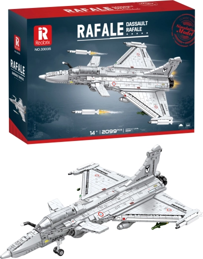 Bausatz des Kampfjets Dassault Rafale – 2099 Teile