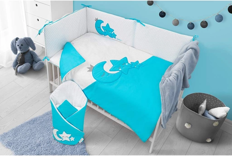 Beruhigendes Mond- und Sternenmotiv