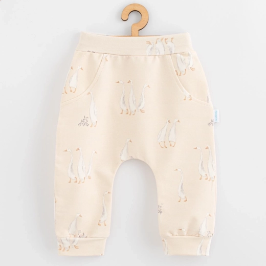 Kinder-Baumwoll-Sweathose New Baby Gänschen