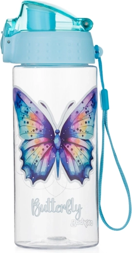 Kinder-Trinkflasche OXY Click 500 ml Schmetterling