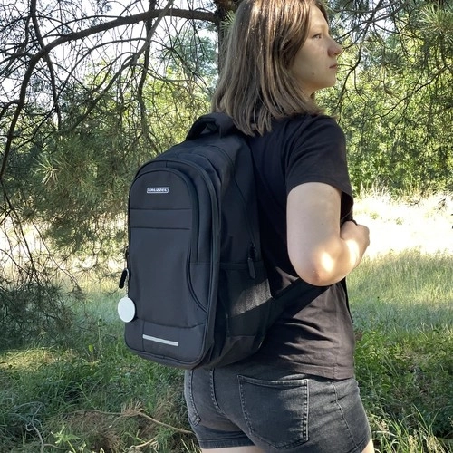 Bequeme ergonomische Gurte und atmungsaktiver Rücken