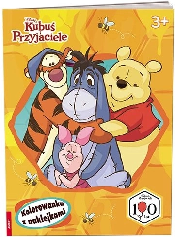 Disney Winnie Puuh und Freunde – Malbuch mit Aufklebern