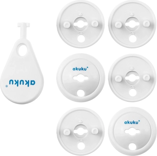 Steckdosen-Abdeckungen akuku – Kindersicherungen, 6 Stk.