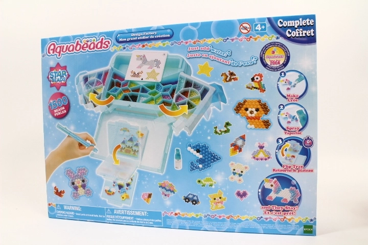 Aquabeads Design Factory Kreativset mit Wasserperlen