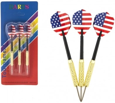 Metall-Wurfpfeile 15 cm, Set 3 Stk.