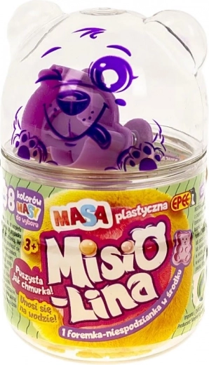 Misiolina leichte gelbe Knete, die auf dem Wasser schwimmt, 60 g
