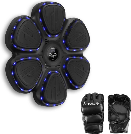 HMS elektronisches Boxziel mit LED und Bluetooth inkl. Handschuhe