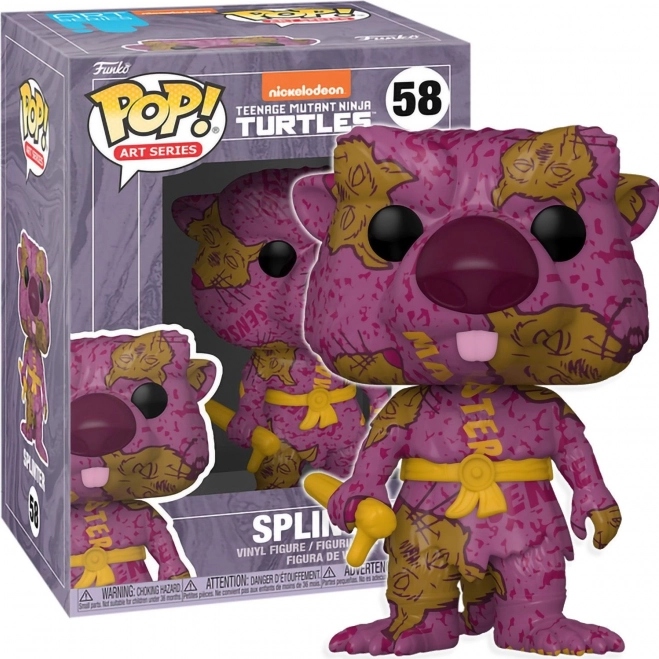 Funko Pop! Art Ninja Turtles Splinter Special Edition Vinylfigur