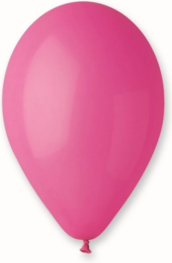 Pastell-Luftballons dunkelrosa 25 cm
