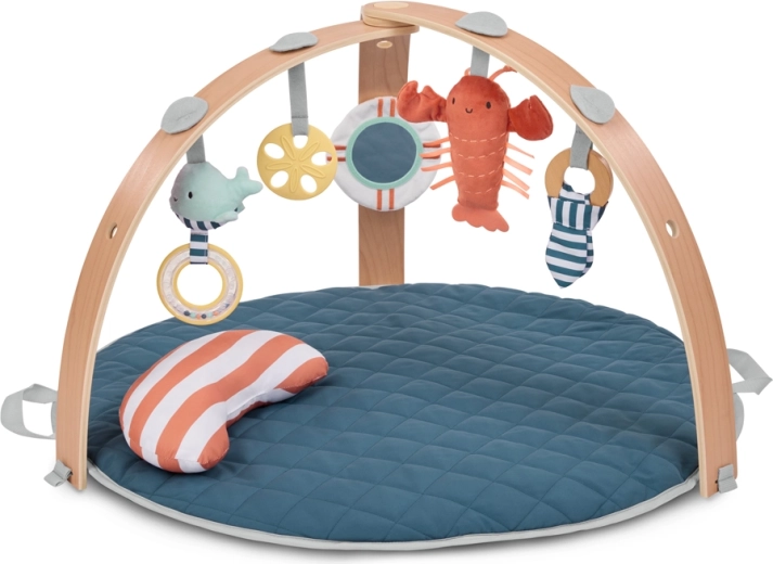 Ingenuity beidseitige Spieldecke mit Holz-Spielbogen Harbor Haven 0m+