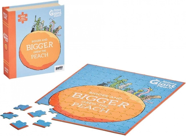 Petit Collage Puzzle James und der Riesenpfirsich – 100 Teile