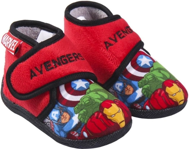 Kinderhausschuhe Avengers mit Klettverschluss
