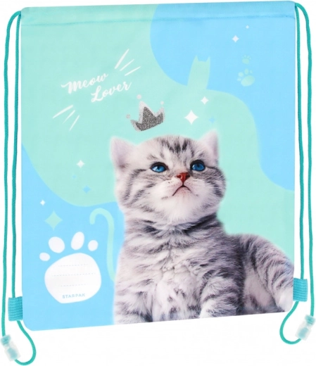 Beutel Kätzchen für Kinder 39 × 33 cm