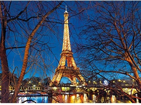 Puzzle 2000 Teile Paris – Eiffelturm