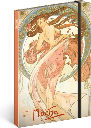 Taschen-Notizbuch Alfons Mucha Tanz