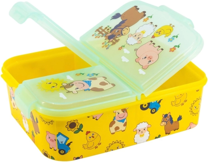 Bauernhof-Motiv, das Kinder lieben