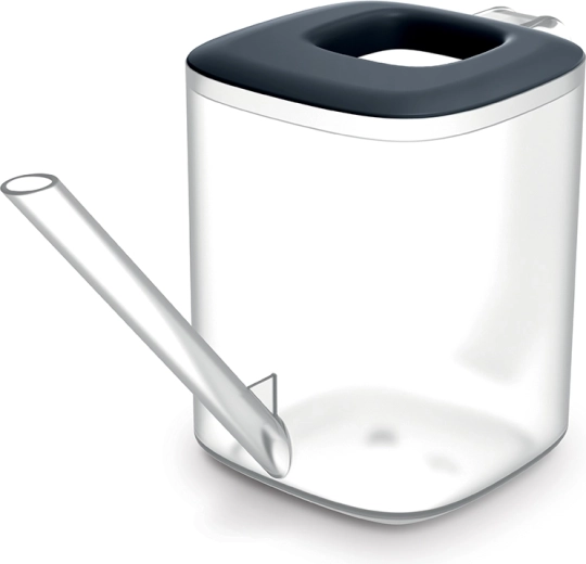 Gießkanne Tubi 1 l transparent/anthrazit