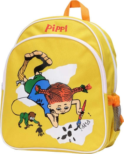 Kinder-Rucksack Pippi Langstrumpf – gelb
