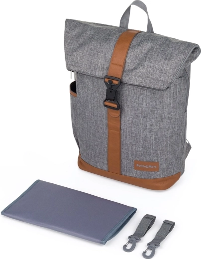 Komplettes Kinderwagen-Set inklusive Wickelunterlage