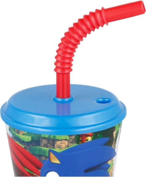 Schraubdeckel und flexibler Trinkhalm