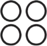 PIKO Antriebsriemen – Set 4 Stk. für Spur H0