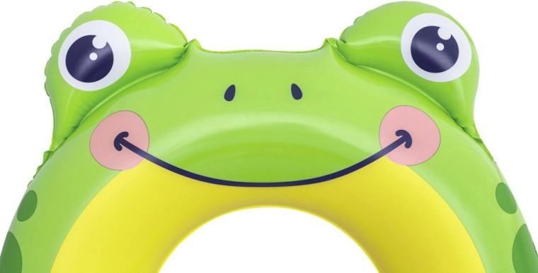 Verspieltes Frosch-Design, das Kinder lieben