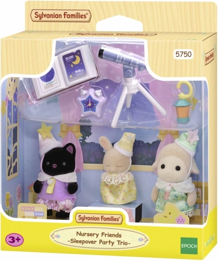 Sylvanian Families Pyjama-Party Baby Trio