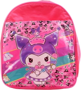 Mädchen-Stoffrucksack mit Kunststoffmotiv