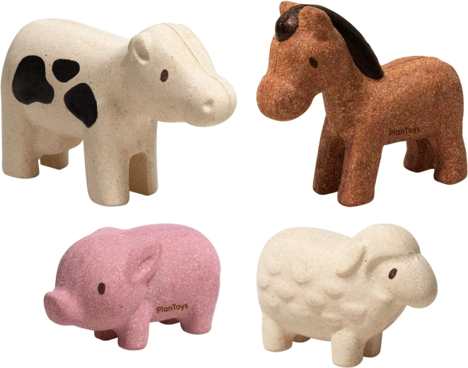 PlanToys Holz-Farmtiere