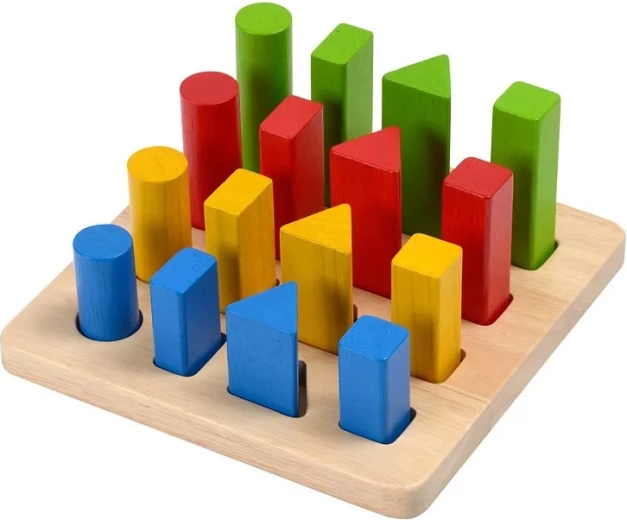 PlanToys Sortieren von Formen und Größen