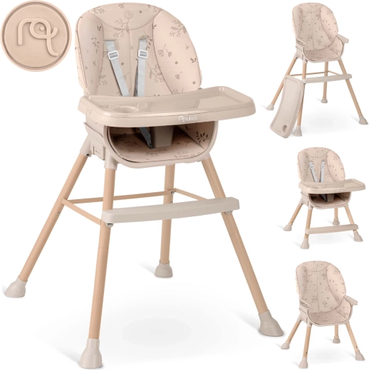 Hochstuhl NUKIDO Tilo 3-in-1 beige