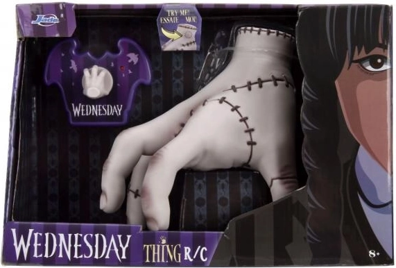 Fernbediente Hand Sache aus dem Film Wednesday