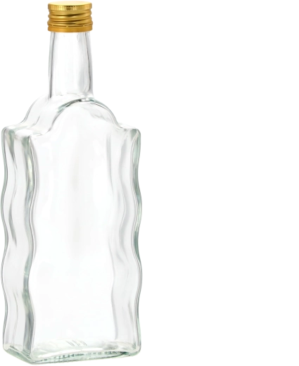 Glasflasche Fala 500 ml mit Metallverschluss