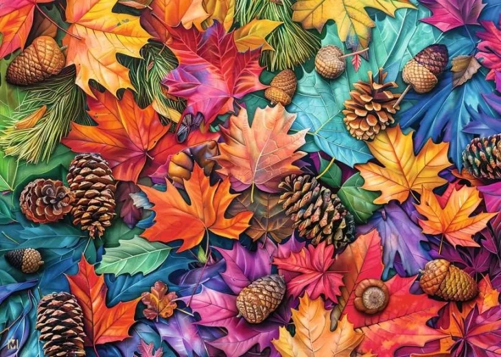 Ravensburger Puzzle Magie des Herbstes 500 Teile