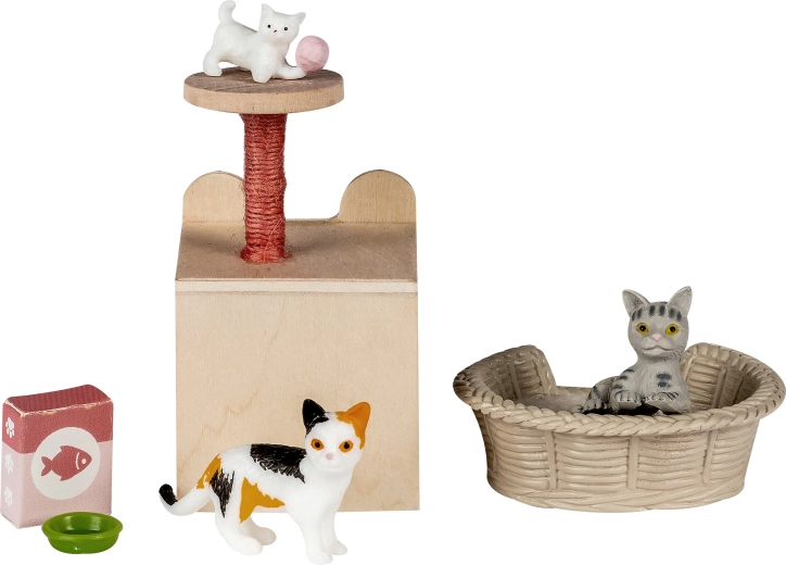 Lundby Katzenfamilie für das Puppenhaus